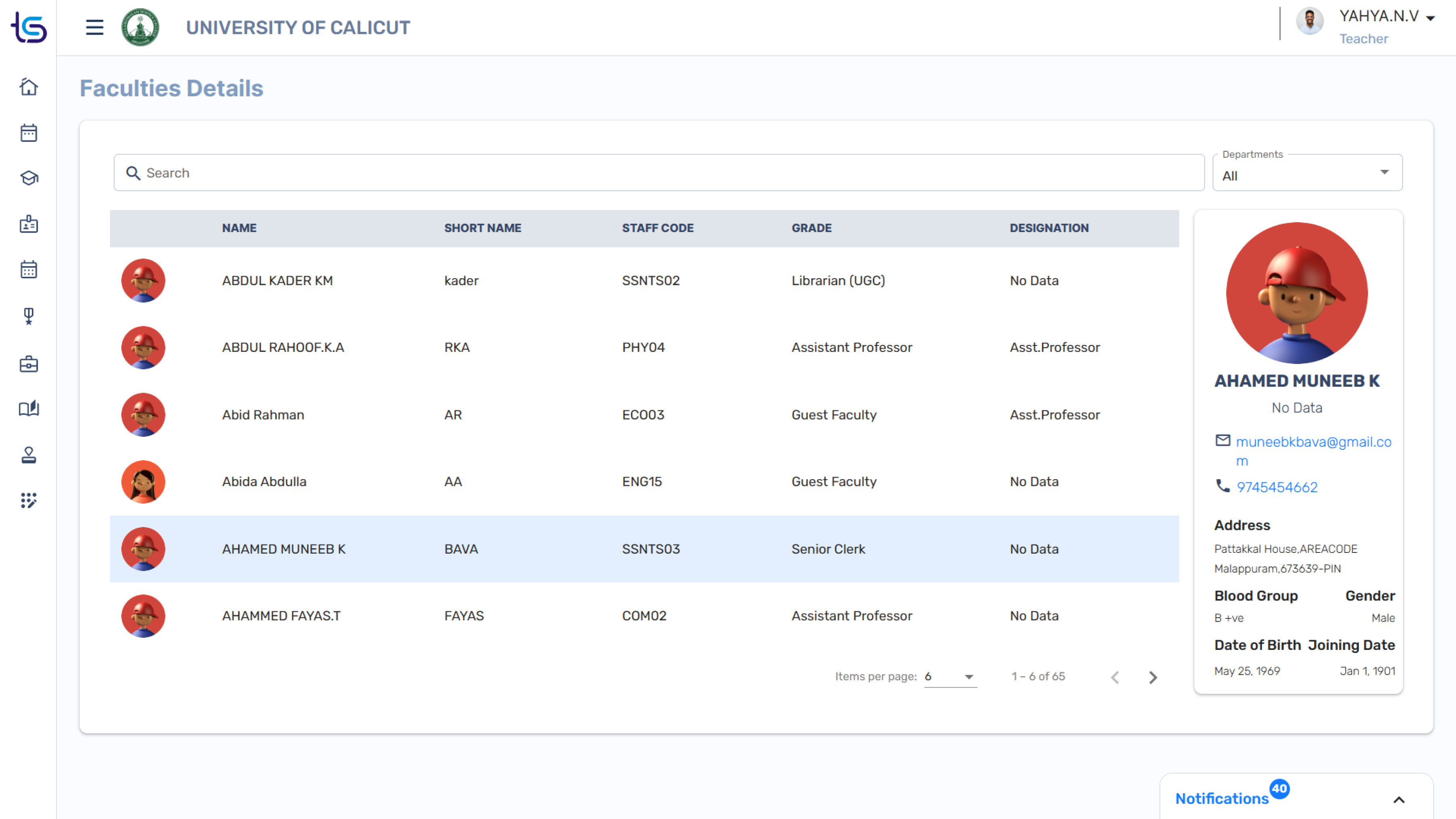 Schedule Generation