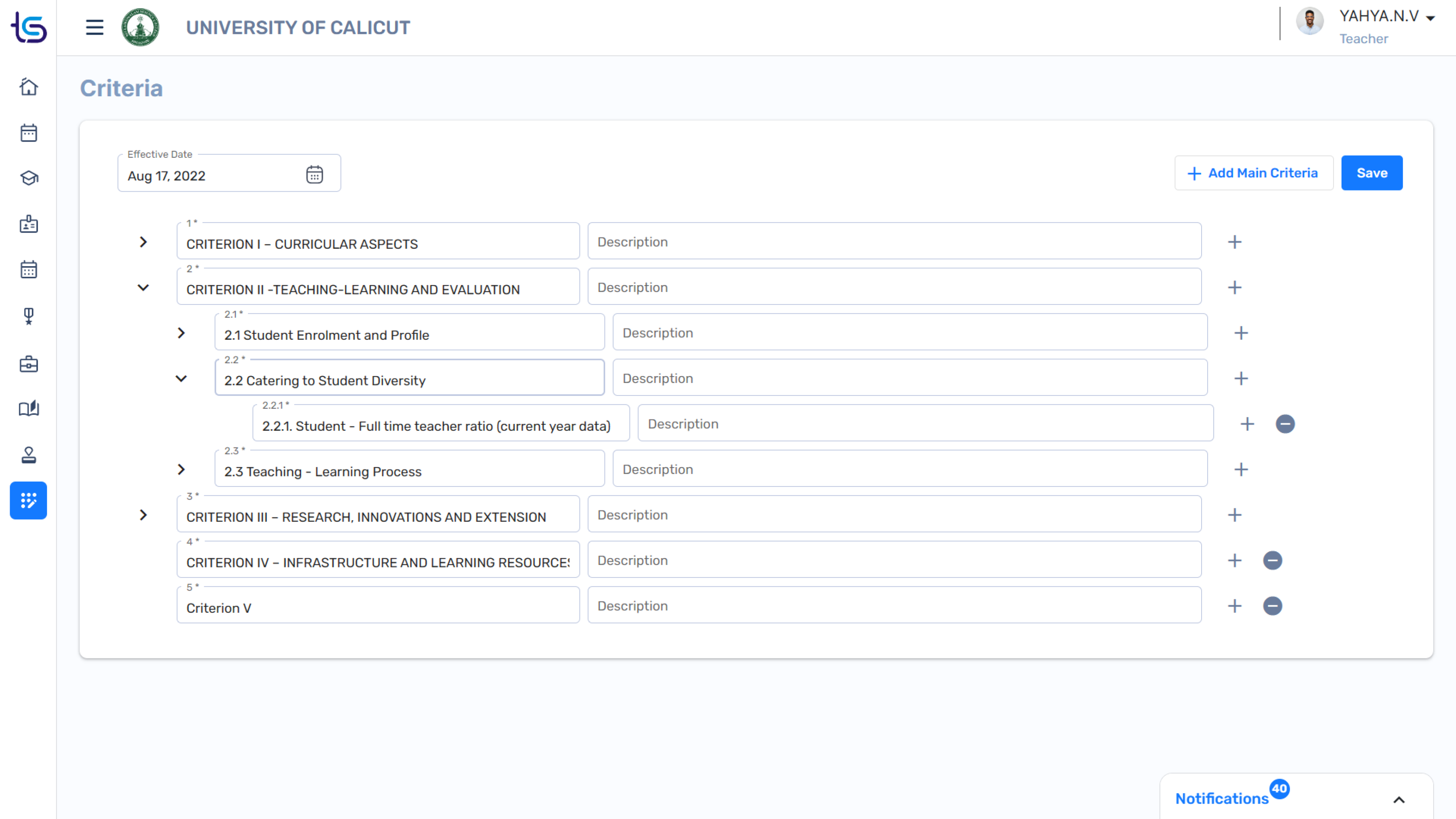 Automatic Schedule Generator